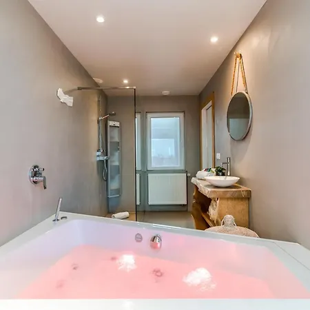 Relaxing Wellness Apartment With Sauna, Jacuzzi And 2 Terraces * De Haan